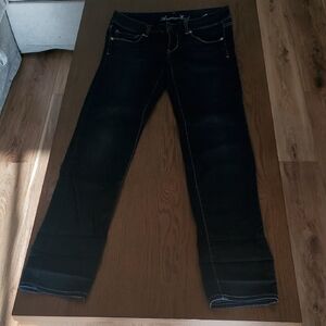 American Eagle Outfitters Dark Blue Skinny Jeans